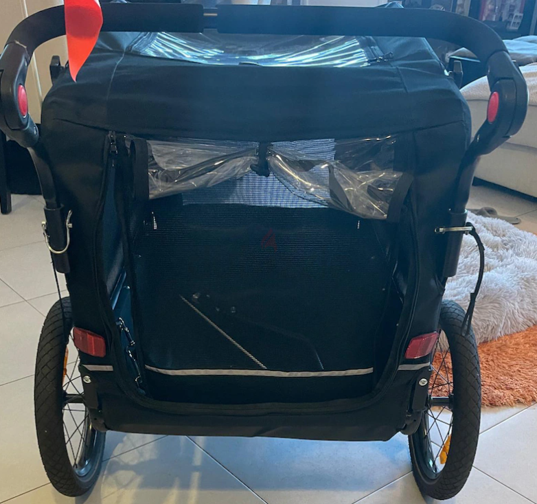 Dog stroller fit up to medium size dog