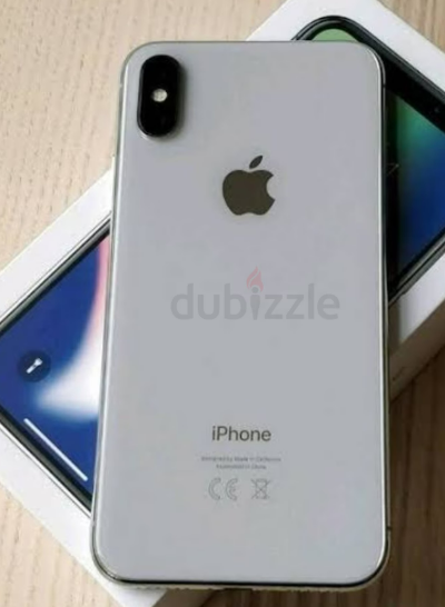 Apple x 256 gb silver colour