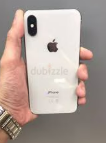 Apple x 256 gb silver colour