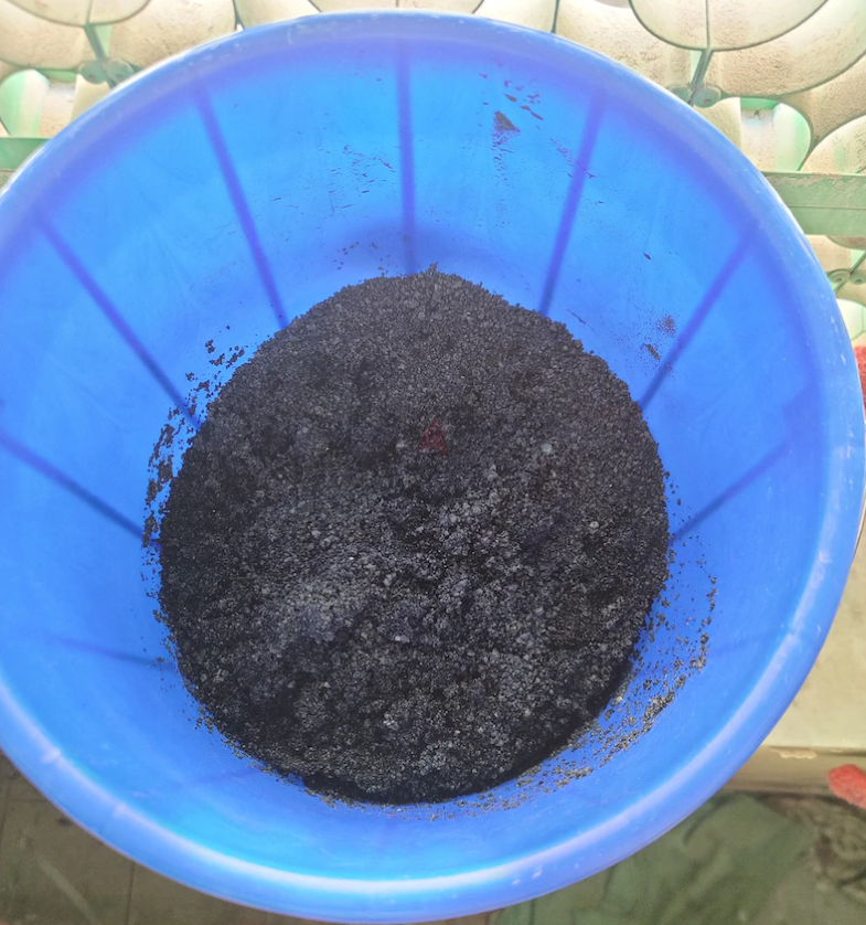Aquarium Used Black Sand(9.5KG)