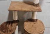 Cat tree house