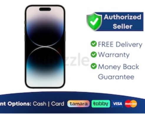 Apple iPhone 14 Pro – 256GB – Space Black Color ● Warranty | FREE Delivery
