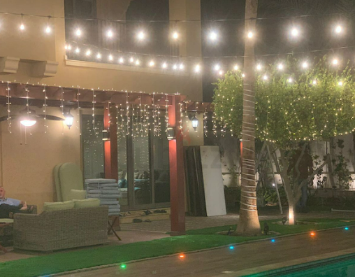 out door garden lights