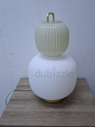 Glass lamp very good condition