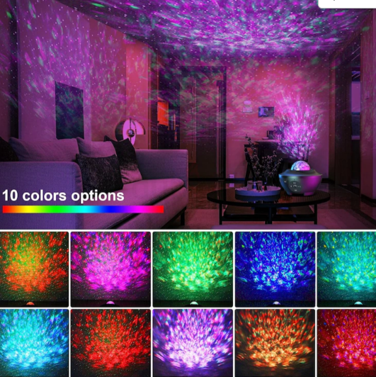 Lighting Projector with Remote Control