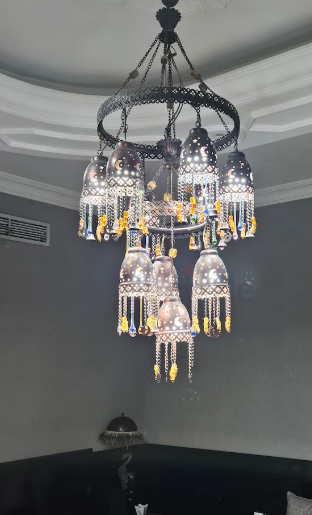 Antique light chandelier