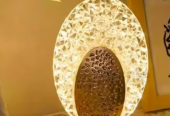 Oval Crystal LED Table Lamp