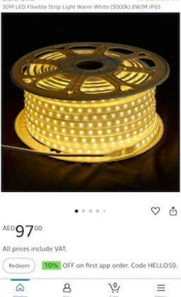 12 mm Led Light Strips Brand new