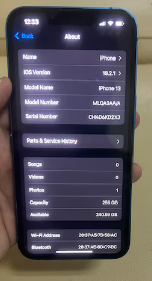 iPhone 13 256gb TDRA USED