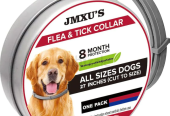 300 – Jmxus Flea and Tick Collar for Dogs, Flea and Tick Prevention for Dog, 27 Inch, 8 Month