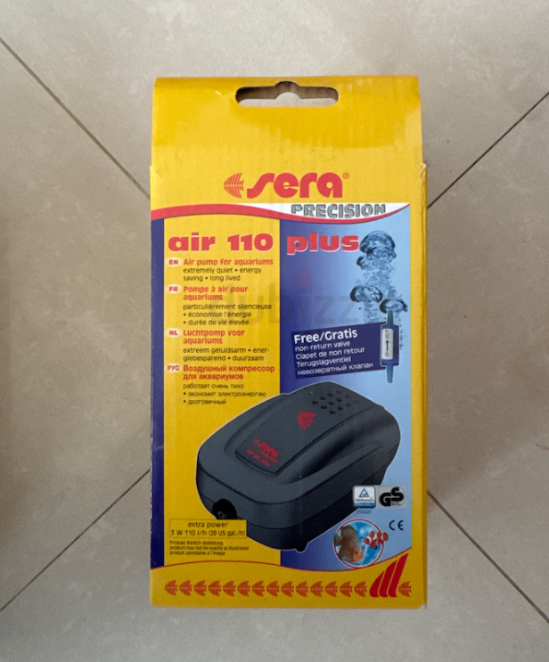 SERA Air Pump 110 Plus for Aquarium