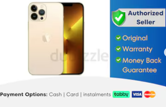 iPhone 13 Pro – Gold – 128GB ● Warranty | FREE Delivery | SHJ36