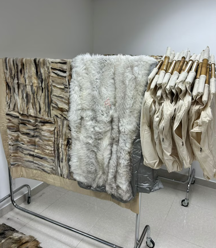 fur blankets