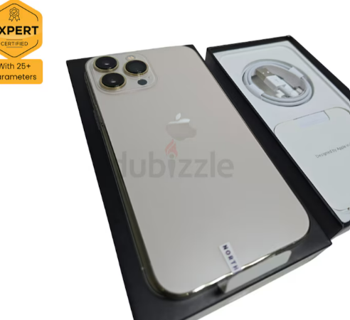 iPhone 13 Pro – Gold – 128GB ● Warranty | FREE Delivery | SHJ36