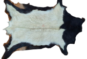 Unique Coat-hide100% Real Premium, Goat Skin Rug, Throw, Soft Hair-On Leather Rug Material