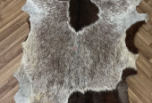 Unique Coat-hide100% Real Premium, Goat Skin Rug, Throw, Soft Hair-On Leather Rug Material