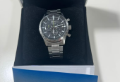 Seiko watch black and white – with box