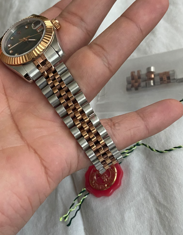 ROLEX DATEJUST ROSE GOLD COPY