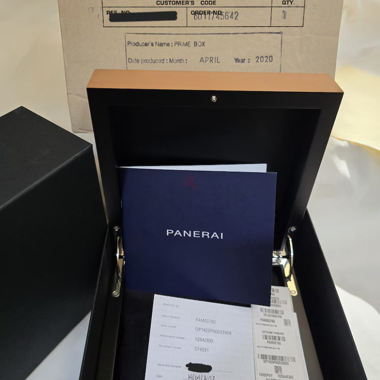 Panerai Pam760 Watch