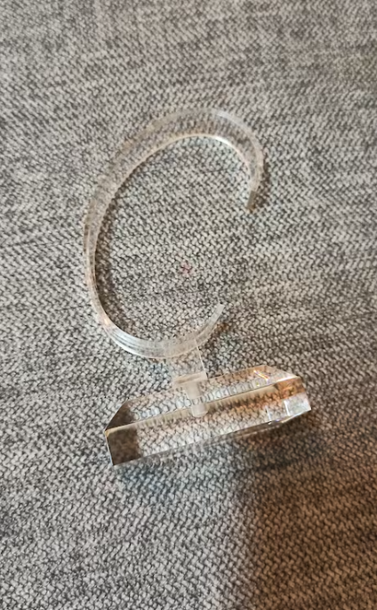 Acrylic watch/bracelet stand