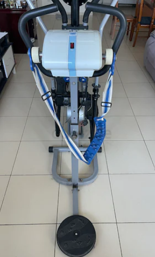 Elliptical Machine 5 in 1 with Stepper, Twister, Dumbbell and Vibrator