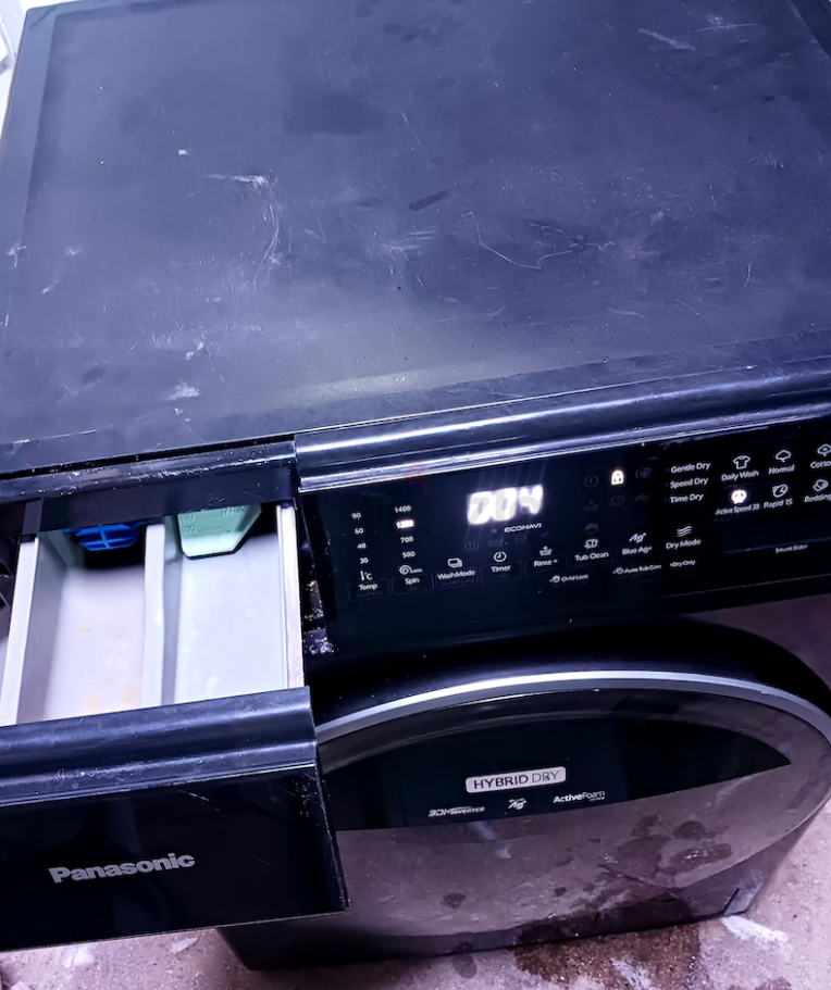 Panasonic Washing Machine combo 2in1 Washer Dryer 9.5/6 kg Digital Inverter Hybrid Dryer