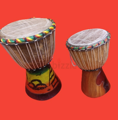 Beautiful brand new African drums set of 2pcs for sale