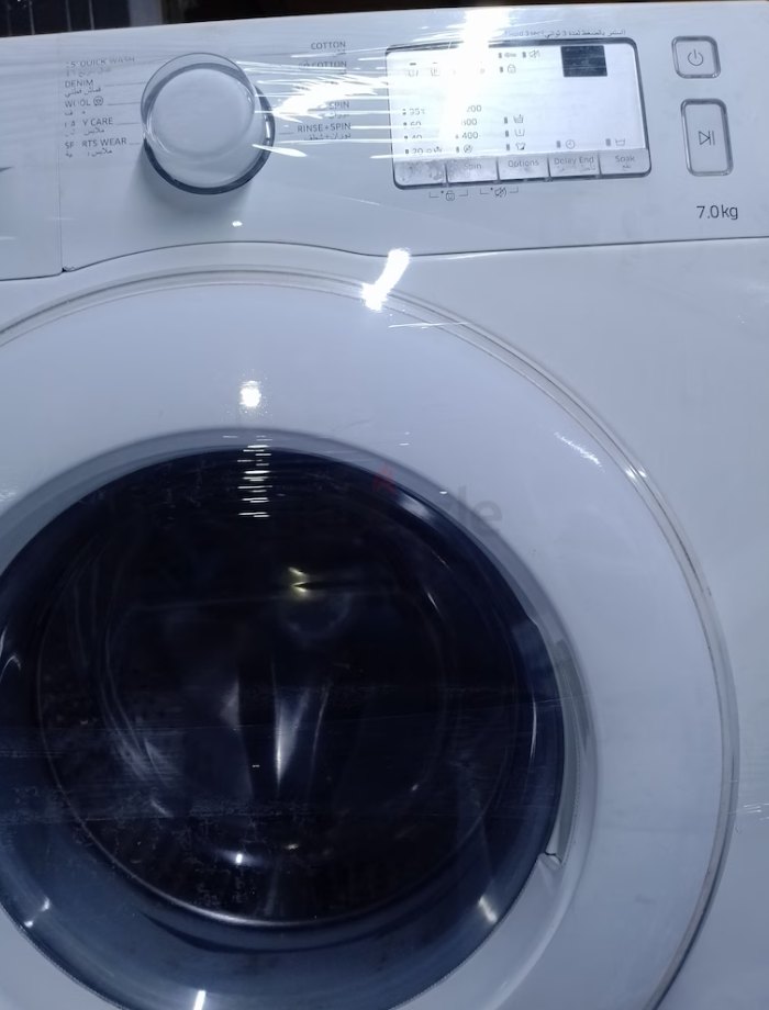 Samsung Eco bubble 7 Kg washing machine Glass Timer