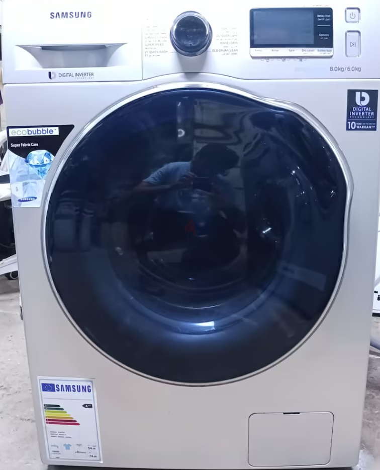 Samsung Washing Machine 8/6 combo 2in1 washer and dryer Digital Inverter latest model