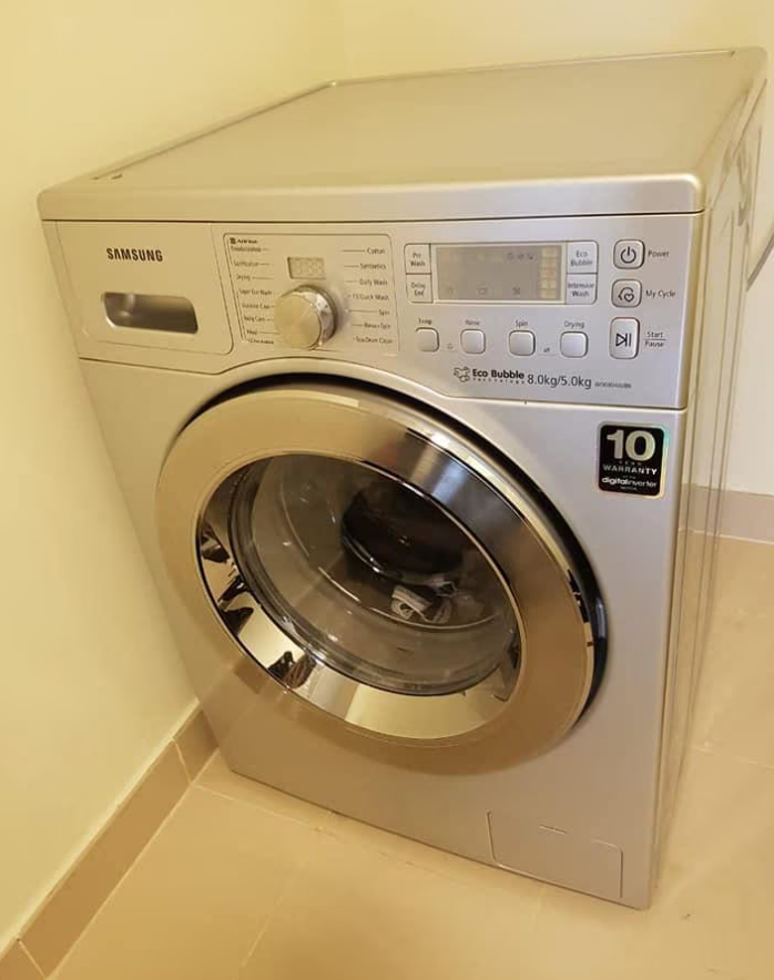 Samsung,WDO804W8N Washer /Dryer 2 IN 1 Washing machine 8 kg Washer /5Kg Dryer FREE DELIVERY+WARRANTY