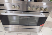 MIDEA 5 Hob Stainless steel Cooker Range VSV96048 Silver
