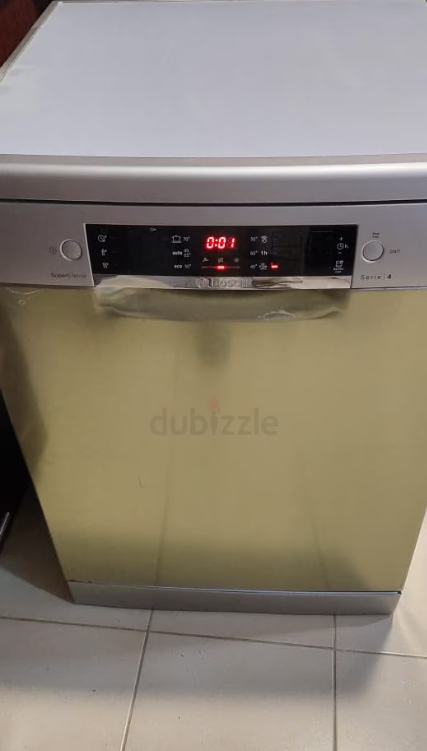 Bosch Serie 4 Dishwasher 6 Programs 13 Place Settings 60 cm Silver Model-SMS46KI10M FREE DELIVERY +W