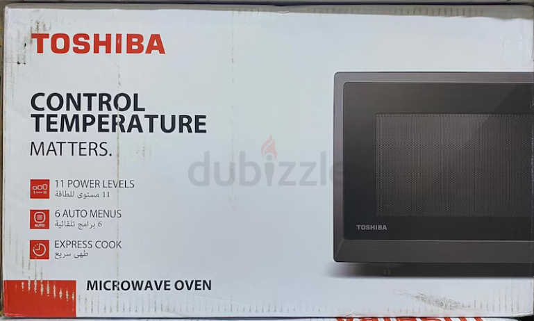 Brand New Toshiba 30 Liters Solo Digital Microwave Oven ML2-EM30PE