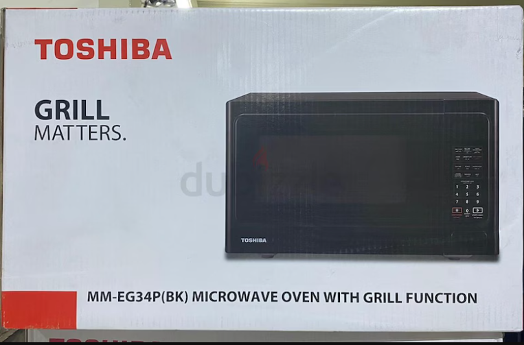 Brand New Toshiba 34 Liter Grill Microwave Oven