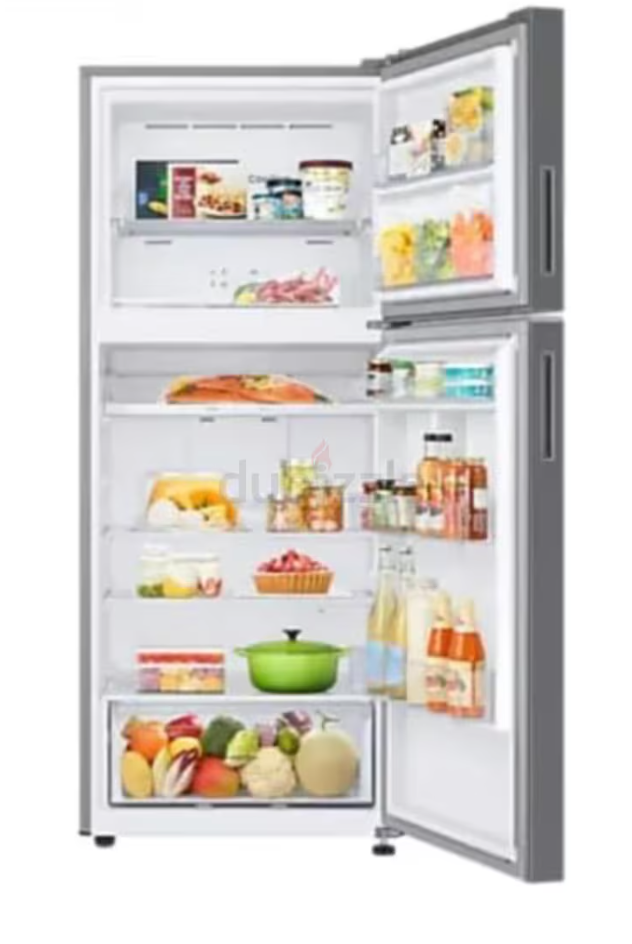 Brand New Samsung Net 460 Liters Inverter Top Mount Refrigerator Fridge Inox