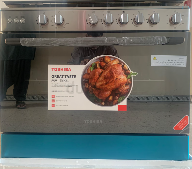 Brand New Toshiba 5 Burner Cooking Range Heavy Duty Cast Iron