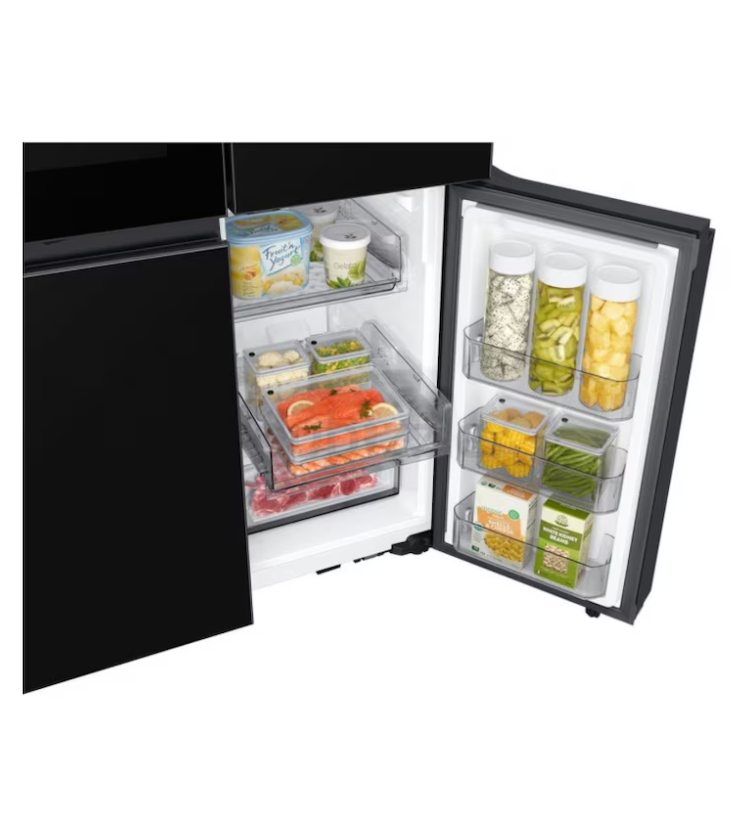 Brand New Samsung 548 Liter Bespoke See Thru Door French Door T Style Fridge RF65DB975E22AE
