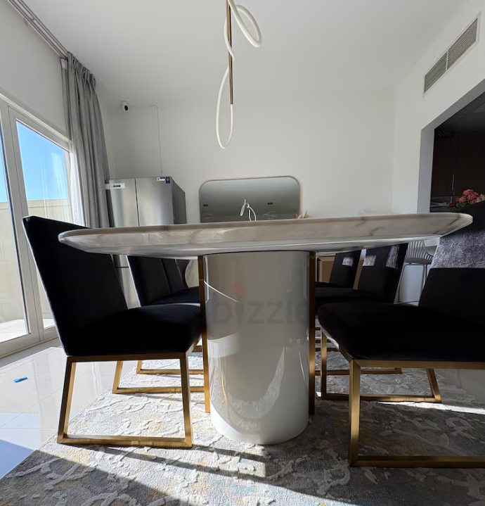 Marble Table 8 seats