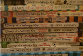 Diary of a wimpy kid book set