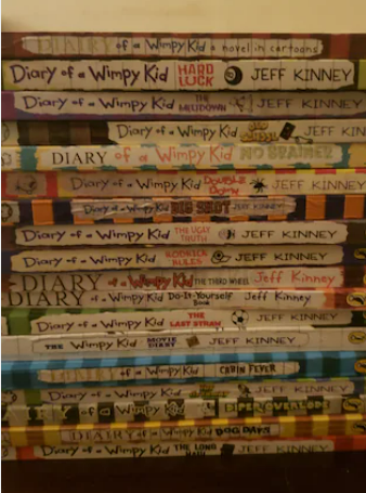 Diary of a wimpy kid book set