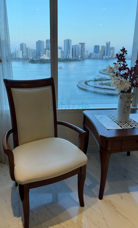 2 Arm chairs with coffee table