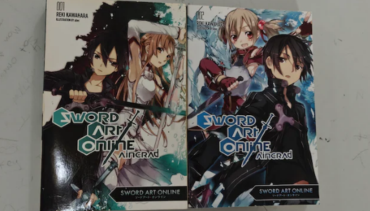 Sword Art Online Aincrad Light Novels (1-2)