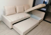 Brand New IKEA Sofa L Shape storage and Bed
