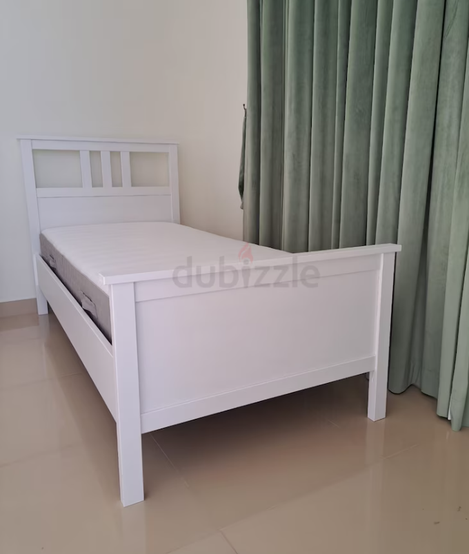 IKEA HEMNES New Single Bed WHITE 200×90
