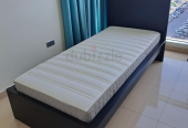 IKEA MALM New Single Bed Black-Brown 200×90.