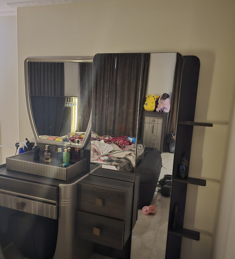 Royal furniture bed set for sale,bought from Royal furniture ajman