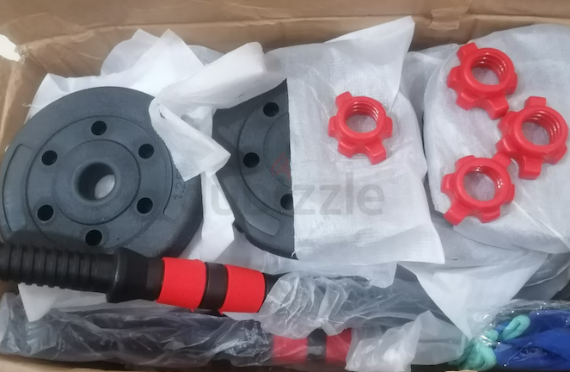 2in 1 djustable Dumbbell Set 20kg Connecting Bar