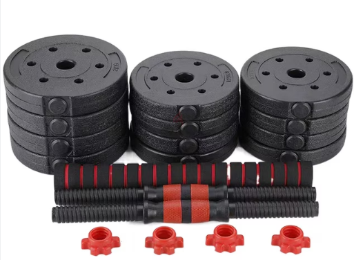 2in 1 djustable Dumbbell Set 20kg Connecting Bar