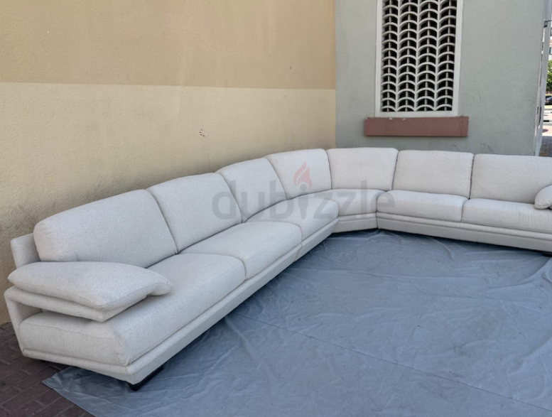 Natuzzi corner lshape sofa