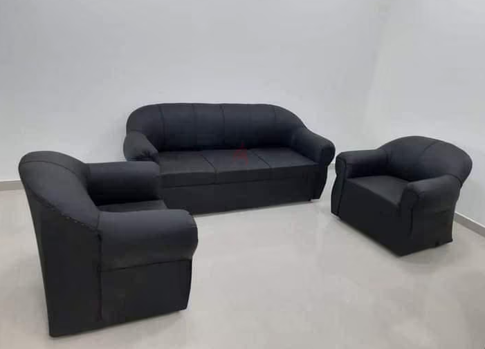 BLACK SOFA SET AVAILABLE
